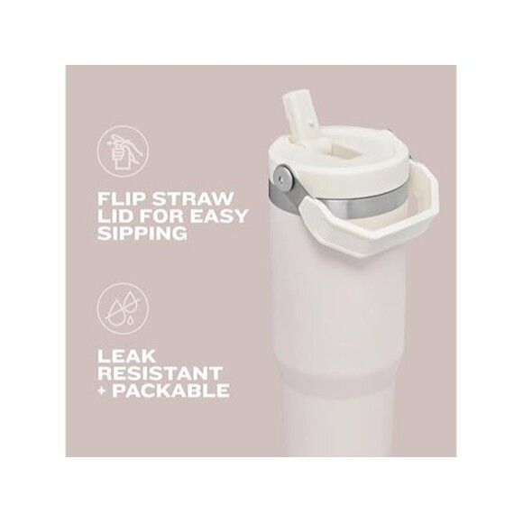 Stanley Iceflow 2.0 Flip Straw Tumbler with Handle 30 Oz | Twist on Lid and Flip - Picture 4 of 4